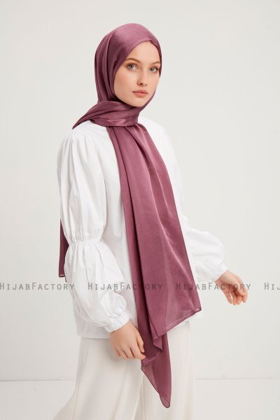 Berrak - Mørkrosa Janjanli Hijab
