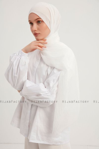 Afet - Offwhite Comfort Hijab