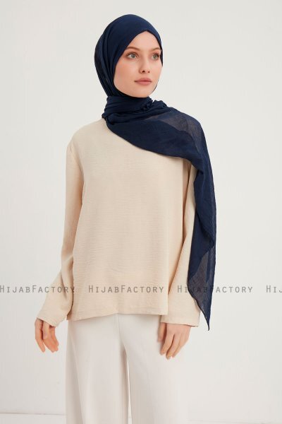 Afet - Marine Blå Comfort Hijab