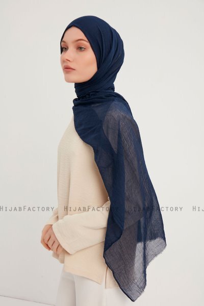 Afet - Marine Blå Comfort Hijab