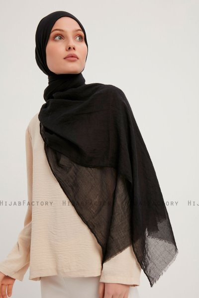 Afet - Sort Comfort Hijab
