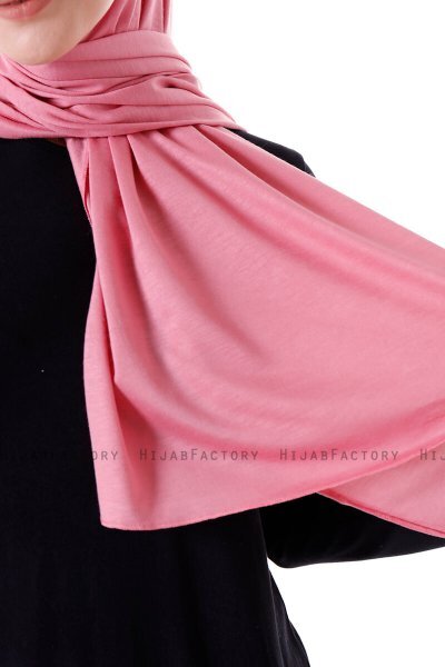 Seda - Mørkrosa Jersey Hijab - Ecardin