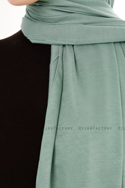Seda - Grøn Jersey Hijab - Ecardin