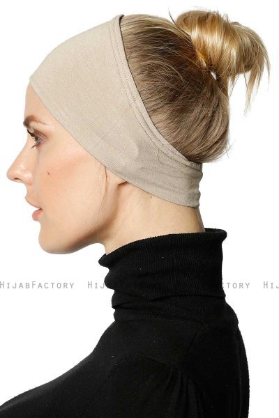 Cemre - Lys Taupe Bandana Amta