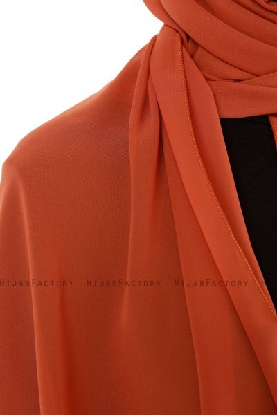 Derya - Murstensrød Praktisk Chiffon Hijab