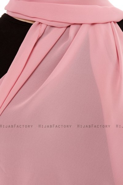 Derya - Mørkrosa Praktisk Chiffon Hijab