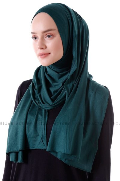 Hanfendy - Mørkegrøn Praktisk One Piece Hijab