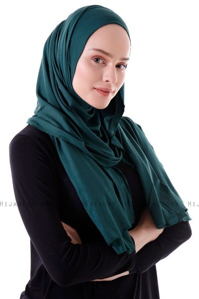 Hanfendy - Mørkegrøn Praktisk One Piece Hijab