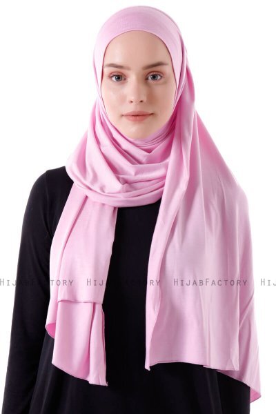Hanfendy - Pink Praktisk One Piece Hijab