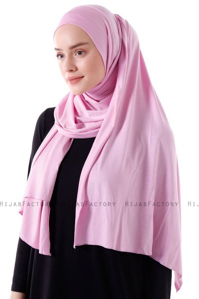 Hanfendy - Pink Praktisk One Piece Hijab