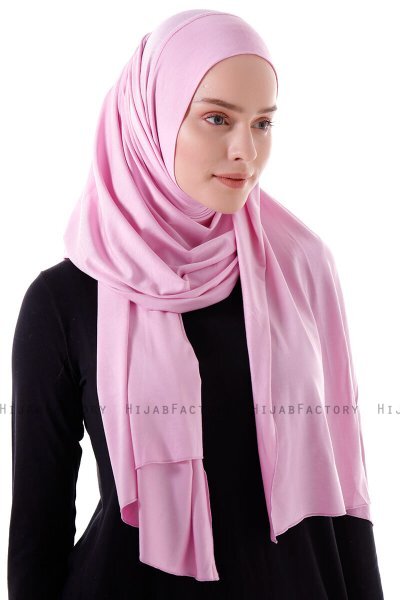 Hanfendy - Pink Praktisk One Piece Hijab