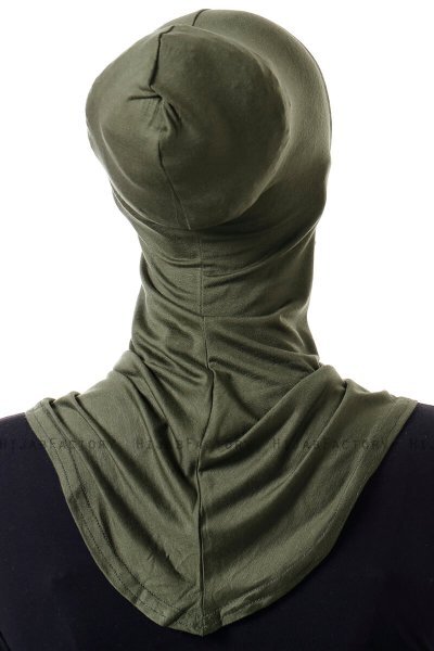Damla - Khaki Ninja Hijab Mask Amta