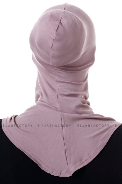 Damla - Stengrå Ninja Hijab Mask Amta