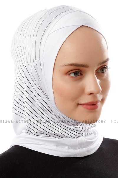 Babe Cross - Hvid One-Piece Al Amira Hijab