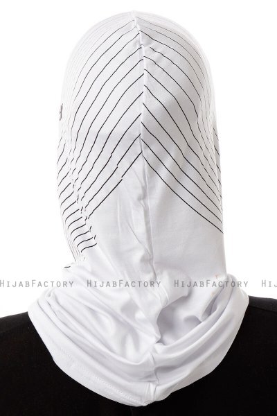 Babe Cross - Hvid One-Piece Al Amira Hijab