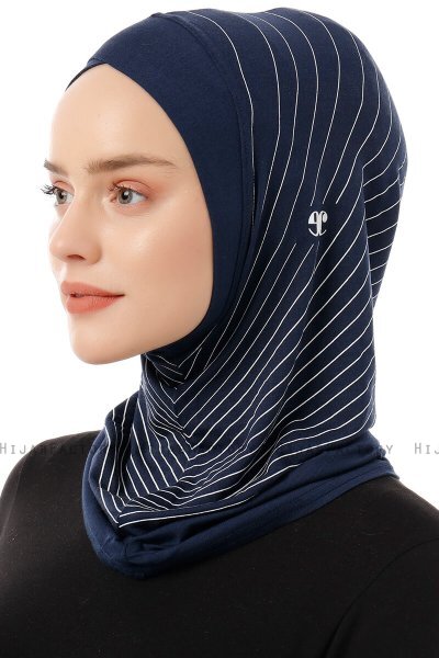 Babe Cross - Marine Blå One-Piece Al Amira Hijab