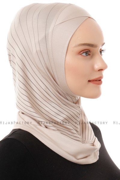 Babe Cross - Lys Taupe One-Piece Al Amira Hijab