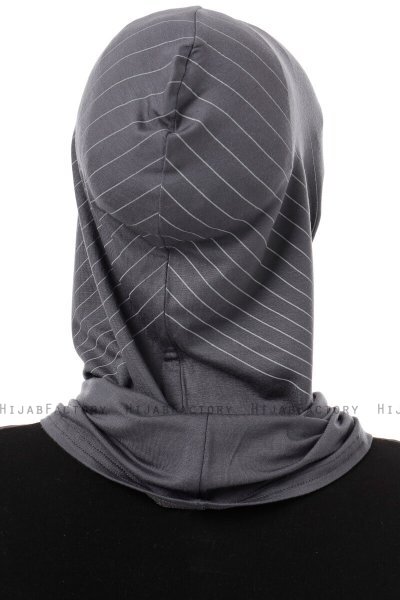 Babe Cross - Mørkegrå One-Piece Al Amira Hijab