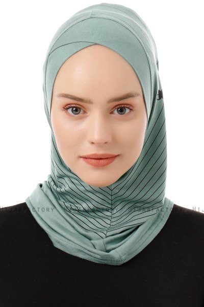 Babe Cross - Grøn One-Piece Al Amira Hijab