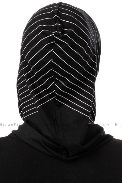 Babe Plain - Sort & Hvid One-Piece Al Amira Hijab