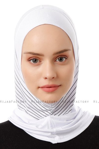 Babe Plain - Hvid One-Piece Al Amira Hijab