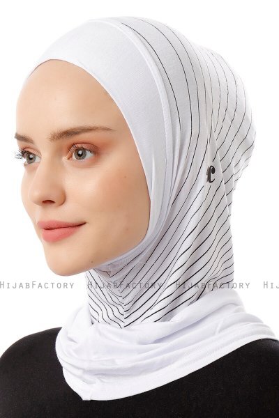 Babe Plain - Hvid One-Piece Al Amira Hijab