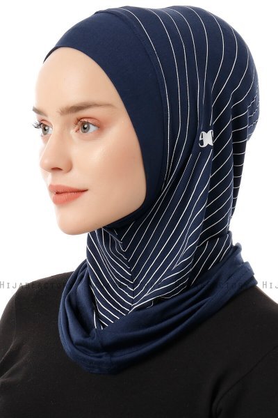 Babe Plain - Marine Blå One-Piece Al Amira Hijab