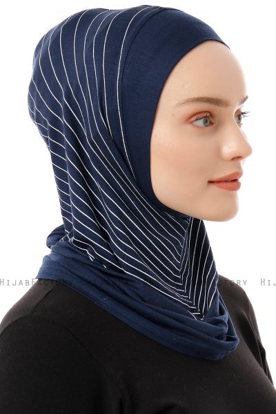 Babe Plain - Marine Blå One-Piece Al Amira Hijab