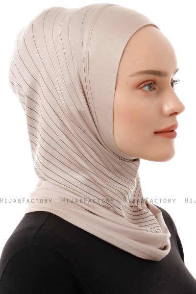 Babe Plain - Lys Taupe One-Piece Al Amira Hijab