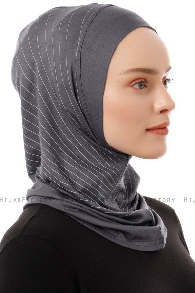 Babe Plain - Mørkegrå One-Piece Al Amira Hijab