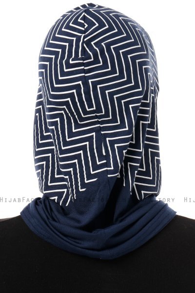 Silva Cross - Marine Blå One-Piece Al Amira Hijab