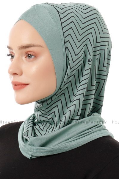 Silva Cross - Grøn One-Piece Al Amira Hijab