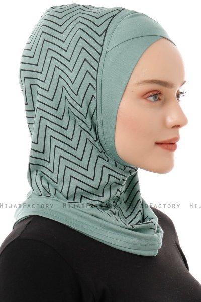 Silva Cross - Grøn One-Piece Al Amira Hijab
