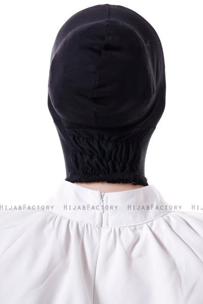 Elnara - Sort Cross Hijab Amta
