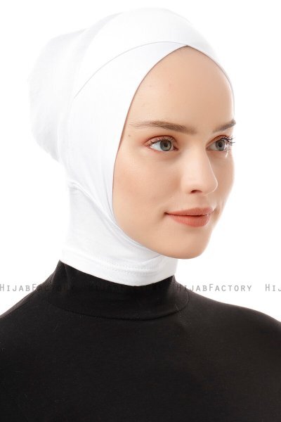 Elnara - Creme Cross Hijab Amta