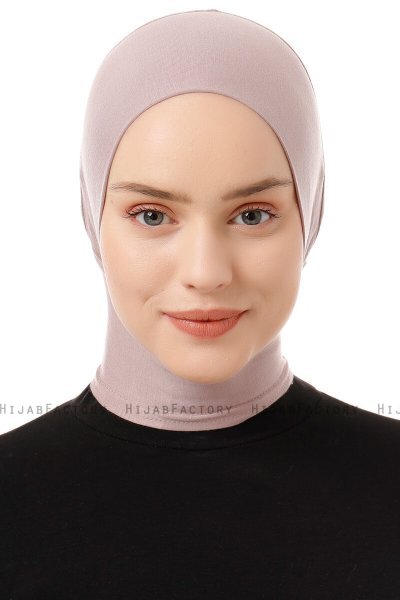 Elnara - Stengrå Plain Hijab Amta