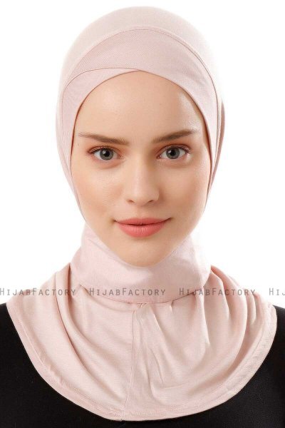 Ceren - Gammelrosa Praktisk Viskos Hijab