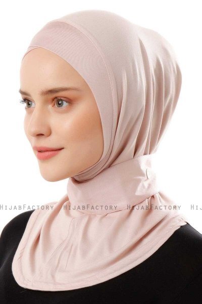 Ceren - Gammelrosa Praktisk Viskos Hijab