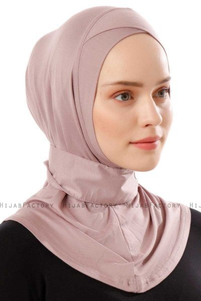 Ceren - Stengrå Praktisk Viskos Hijab