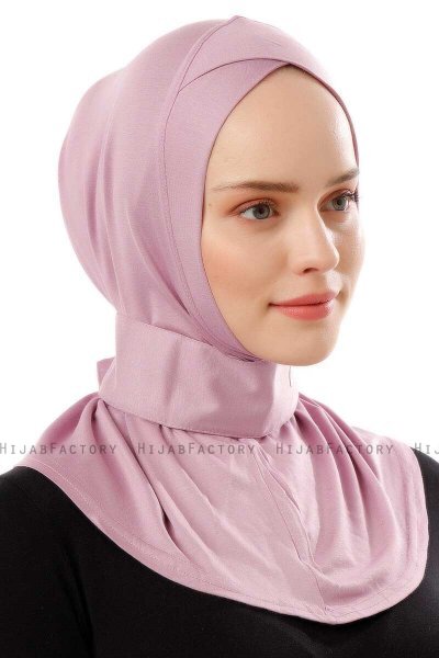 Ceren - Mørkrosa Praktisk Viskos Hijab