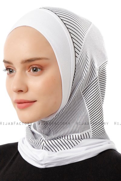 Wind Plain - Hvid One-Piece Al Amira Hijab