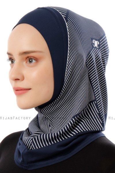 Wind Plain - Marine Blå One-Piece Al Amira Hijab