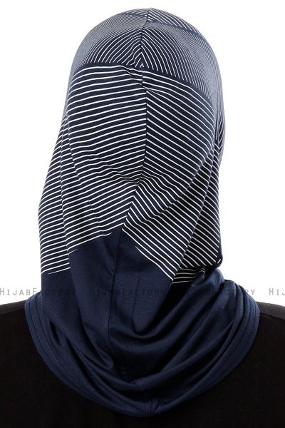Wind Plain - Marine Blå One-Piece Al Amira Hijab
