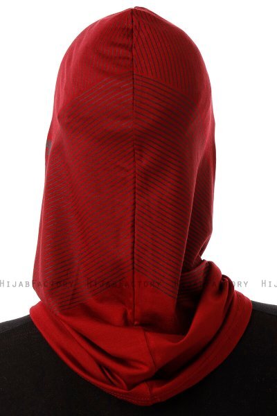 Wind Plain - Bordeaux One-Piece Al Amira Hijab