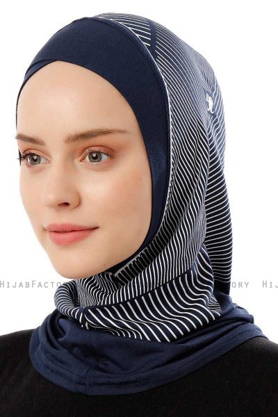 Wind Cross - Marine Blå One-Piece Al Amira Hijab