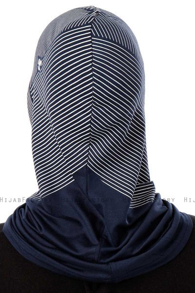 Wind Cross - Marine Blå One-Piece Al Amira Hijab