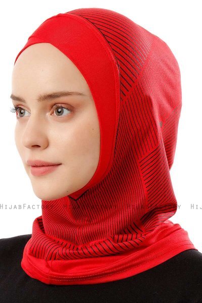 Wind Cross - Rød One-Piece Al Amira Hijab