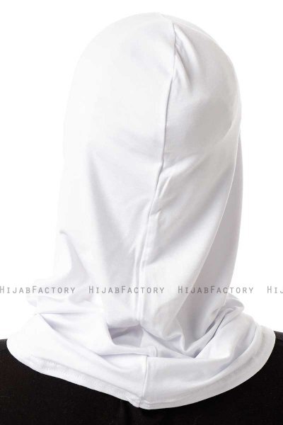 Logo Plain - Hvid One-Piece Al Amira Hijab