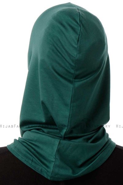 Logo Plain - Mørkegrøn One-Piece Al Amira Hijab