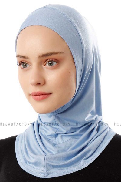 Logo Plain - Lyseblå One-Piece Al Amira Hijab